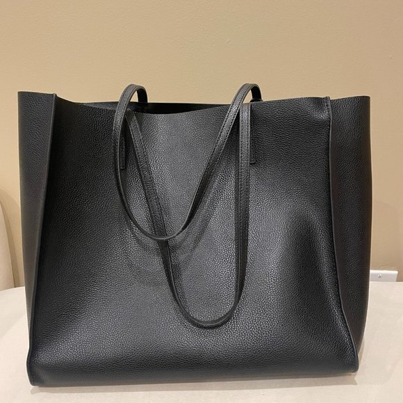 Marc Jacobs Black Tote Bag with Lock and Key Charms - Picture 3 of 6